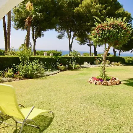Miraflores Sea View Apartment With Garden Sitio de Calahonda Exterior photo